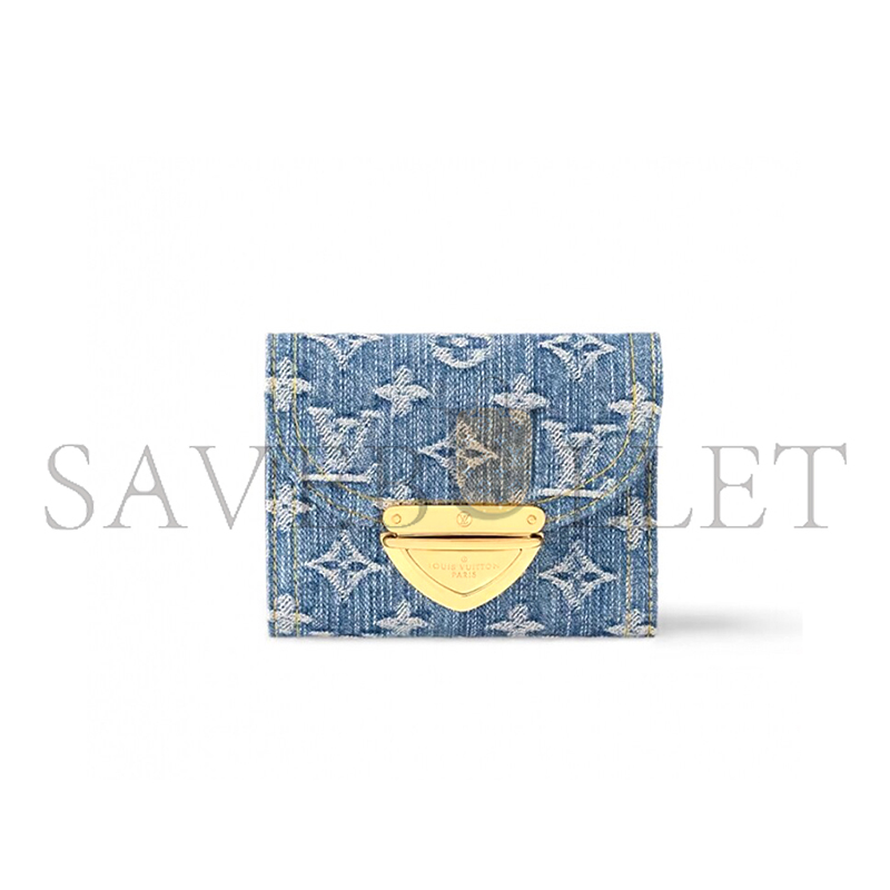 LOUIS VUITTON  DENIM VICTORINE WALLET M82959 (12*9.5*1.5cm)